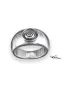 Mobile Preview: Ring Lebar Silber-Spirale