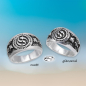 Preview: Ring Shark Yin Yang Ocean GLÄNZEND - MATT 1
