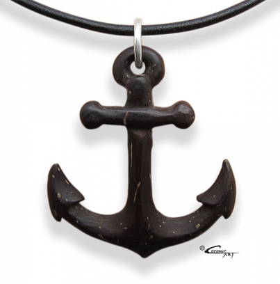 Kokosanhänger Anker