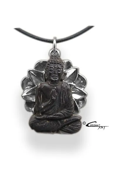 Anhänger Combination Buddha-Lotus