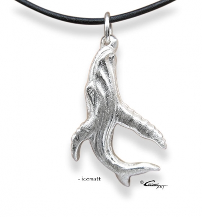 Anhänger 'Buckelwal 1'  icematt