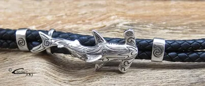 Armband 'Hammerhai-T' Detail
