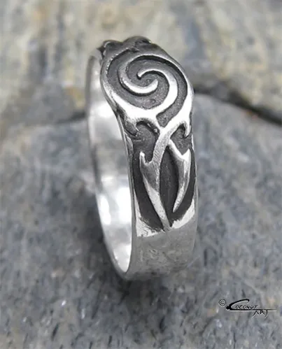 Ring Tribal-Spiral